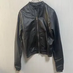 トゥモローランドEdition ブラックレザージャケット 38 M 本革