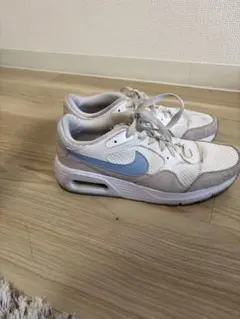 【NIKE】ナイキ エアマックスSC　23cm　ホワイト×スモーキーブルー