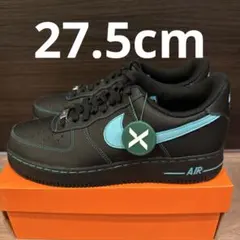 Nike Air Force1Lowブラックティファニー27.5cm鑑定済正規品