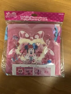 ☆ディズニー・パルパルーザ「ミニーのファンダーランド」きんちゃく２枚☆