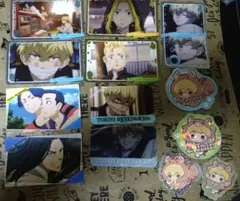 東京リベンジャーズ 場地圭介+松野千冬+花垣武道+羽宮一虎　ステッカー カード