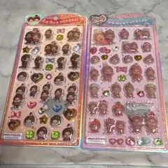 【正規品】うるちゅるポップシール モンチッチ カミオジャパン2枚セット