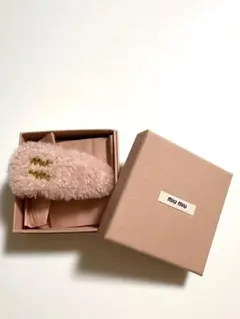 miumiu シアリング ヘアクリップ ヘアピン ボア 楽天市場】【中古】 MIU MIU ミュウミュウ シアリング ヘアクリップ