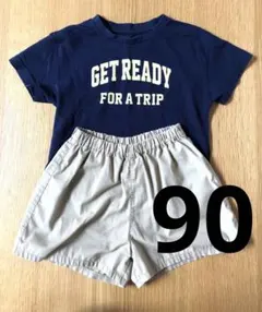 無印良品　半ズボン　90㎝　Tシャツセット