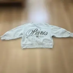 ZARA 裏起毛ロゴトレーナー 140