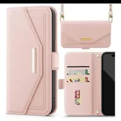 iPhone 15 Plus 用 ケース 手帳型 ショルダー スマホケース