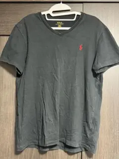 Polo Ralph Lauren ブラック Vネック Tシャツ