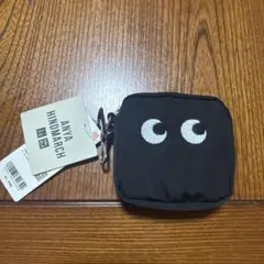 【新品】ユニクロ✖️アニヤハインドマーチエコバッグパッカブルバッグブラック2023