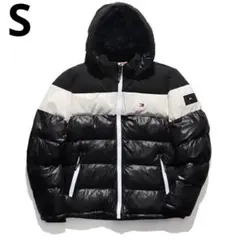 TOMMY HILFIGER トミーヒルフィガー 中綿ジャケット ブラック S