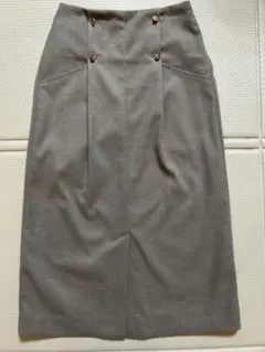 【美品】StyleNote （ベルメゾン）　グレー タイトスカート