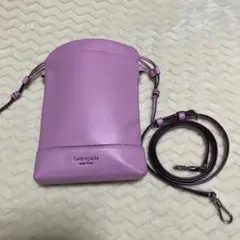 (美品) katespade ケイトスペード　クロスボディ　エヴァ　バケット