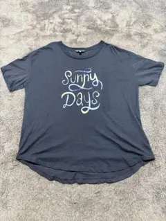 USA輸入古着 レディースXL Sunny Days ロゴTシャツのサムネイル
