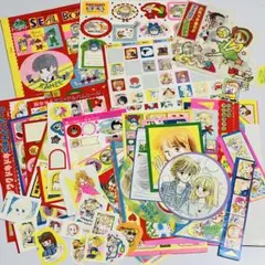 当時物 昭和 りぼん付録 シール 80年代 ときめきトゥナイト ちびまる子