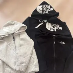 THE NORTH FACE パーカー レディースMキッズ 120２枚セット売り