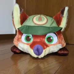 ズートピア　赤いほっぺ　寝そべり　スーパーラージぬいぐるみ　ニック