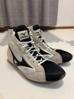 Mizuno ボクシングシューズ ミドルカット ホワイト/ブラックのサムネイル