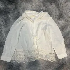 tumuguシャツパーカー　レースのサムネイル
