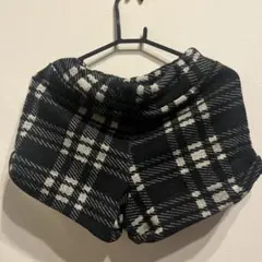 チェック柄ショートパンツ