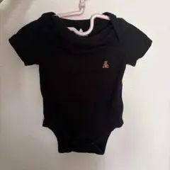 baby gap 黒 ロンパース