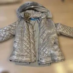 A.T シルバー キルティングダウンジャケット 4号