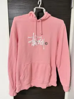 Stüssy ピンク パーカーXL