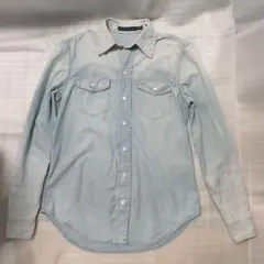 ポロラルフローレン　デニム風　長袖シャツ