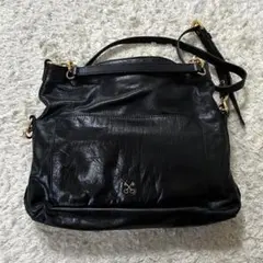 SAZABY レザー ショルダーバッグ ブラックのサムネイル