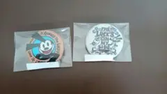 オズワルド・ザ・ラッキー・ラビット缶バッジ2個セット