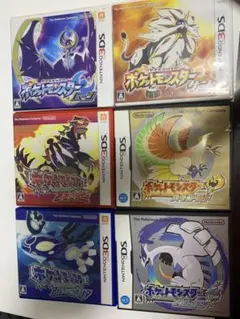 ポケットモンスター 3DSソフト 6本セット