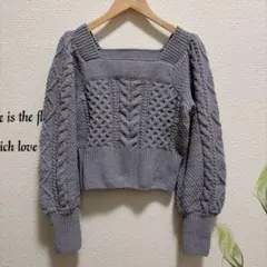 NOMAE /モールヤーンニット