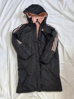 adidas ベンチコート ベビーピンク 160 used