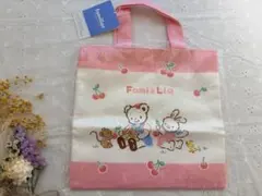 ファミリア　ミニトート　ピンク　新品