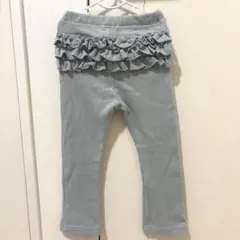 petit main プティマイン　フリルつきレギンス　100cm