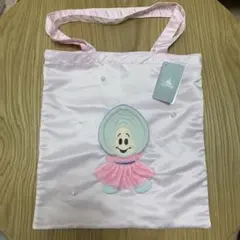 ディズニーストア ヤングオイスター 　トートバッグ ピンク　パール　サテンのサムネイル