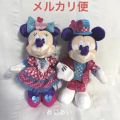 ミニー　ミッキー　ファンダーランド　ミニパル　ぬいぐるみバッジ　ぬいば