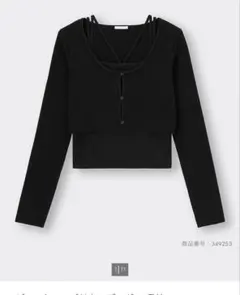 GU 2ピースクロップドカーディガン　セットのサムネイル