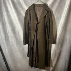 【早い者勝ち】ブラウンレザーロングコート