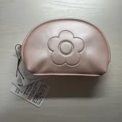 MARY QUANT ピンク フラワーモチーフ ポーチ タグ付き