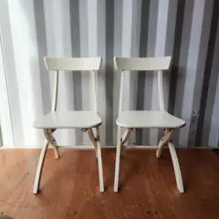 【廃盤品】IKEA MALTE バースツール ホワイト　2脚セット 廃盤品】IKEA MALTE バースツール ホワイト 2脚セット - メルカリ