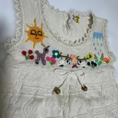 アイボリー刺繍ワンピース♡