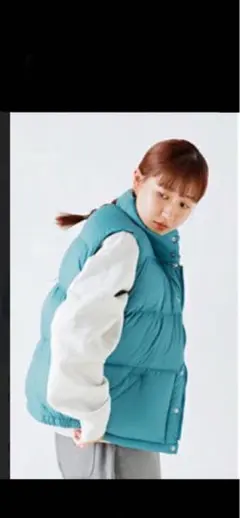 GERRY ジェリー ダウンベスト レディース S-Ｍサイズ 新品 訳あり