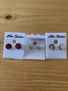 ステンレス　両耳用　ピアス　特大　円形　9㍉　セール中