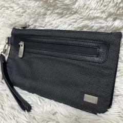 dunhill ダンヒル　ポーチ　グレー