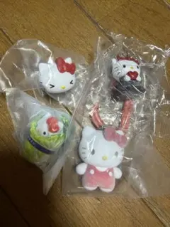 ハローキティ カプセルトイ マスコット 4種セット
