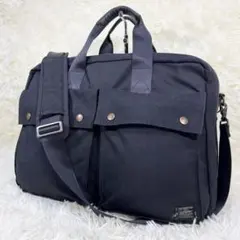 美品 ポーター ビジネスバッグ ショルダー 2way A4可 ブリーフケース