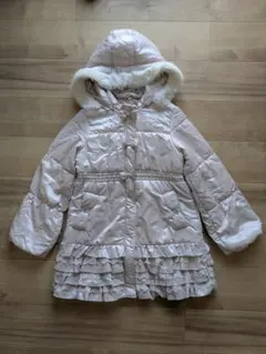 オンワード樫山　any FAM　女の子用中綿コート　サイズ150cm　used品