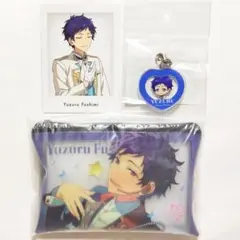 あんスタ 展示会 弓弦 クリアポーチ アクリルチャーム 特典