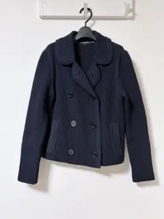 【新品　未使用】　BURBERRY 濃紺カーディガンジャケット