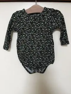 misha&puff 花柄ロンパース