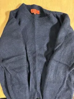 シェットランドクルーネックニット